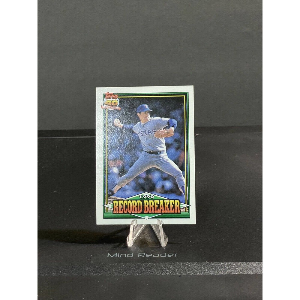 1991 Topps Nolan Ryan #6 Texas Rangers Nmt